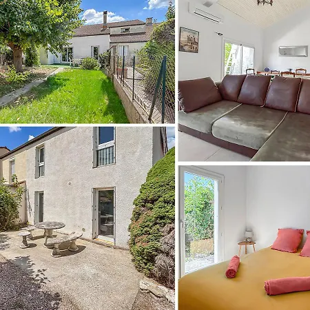 Maison Avec Jardin, Terrasse, Cheminee Insert Et Bois * 卡尔卡松